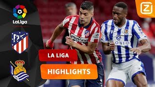 Atlético Jaagt Op Belangrijke Punten Atlético Vs Real Sociedad La Liga 202021 Samenvatting