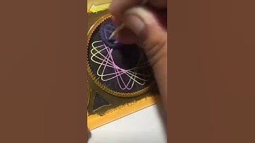star spirograph art drawing #shorts #star #drawing