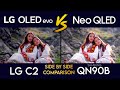 LG C2 OLED vs Samsung QN90B | OLED vs Neo QLED 2022 4K TV Comparison