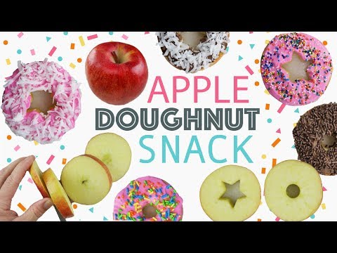 diy-apple-doughnuts-|-easy-after-school-snack-for-kids-|-healthy-cute-recipes