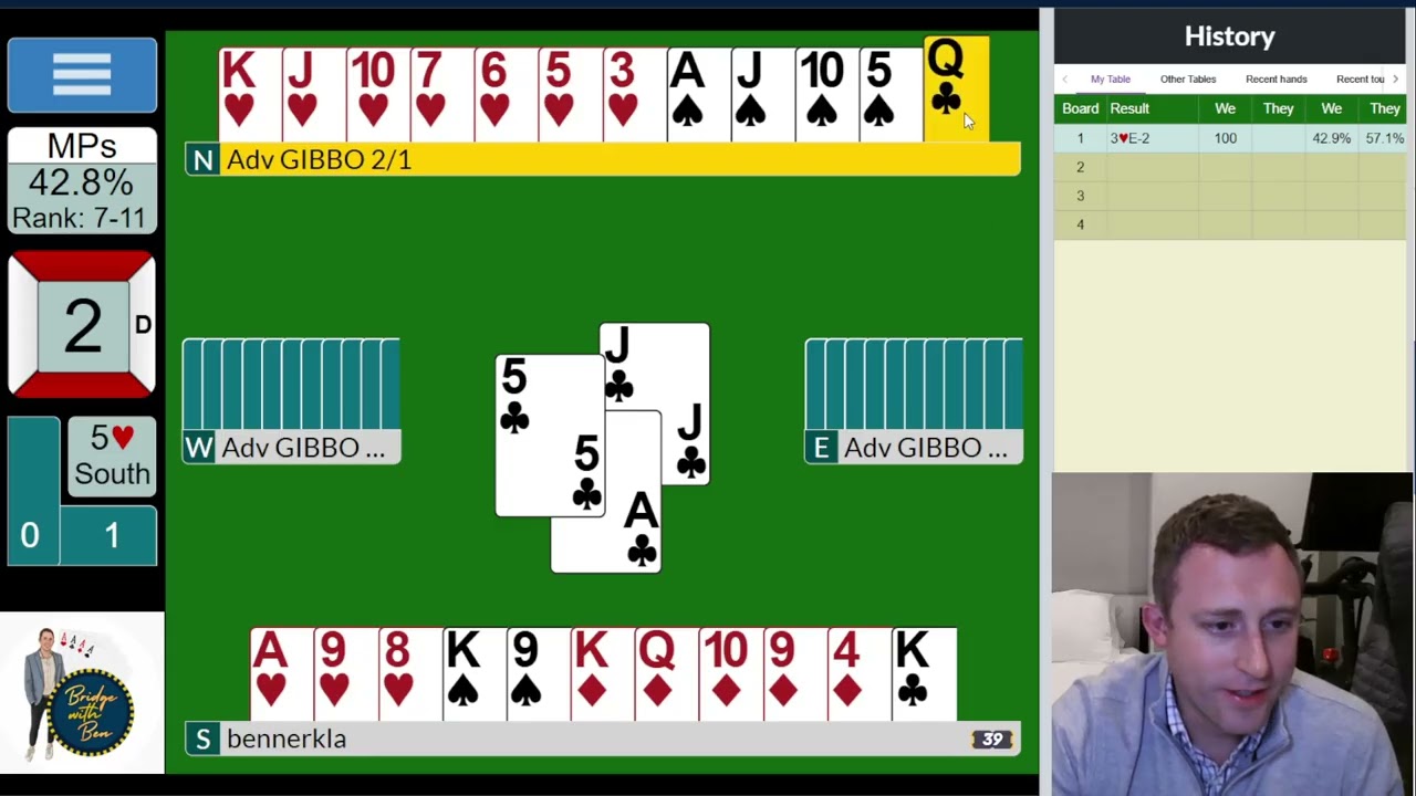 BBO Instant Tournament - 4 boards, MP