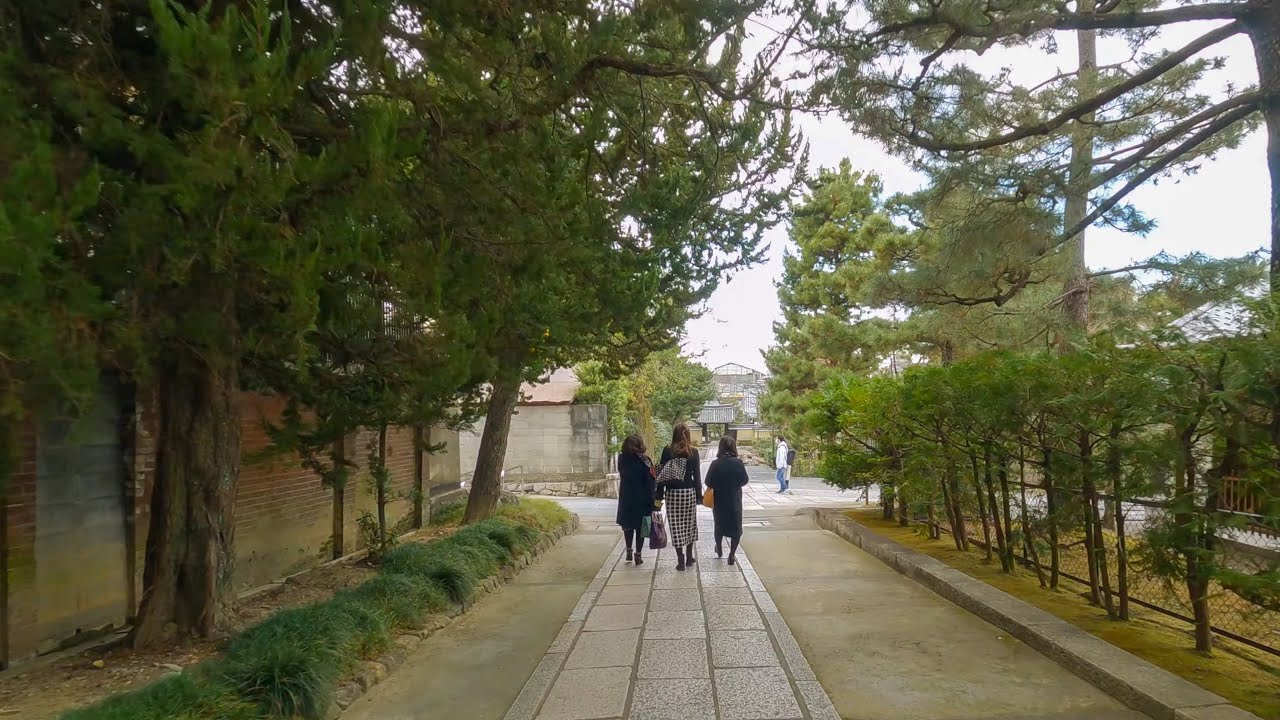 🇯🇵 Kyoto Walk from Kennin-ji to Gion Shirakawa 2020 [4K Binaural]