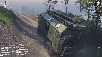 Spintires Volcano Map Episode 1 - Multiplayer with ColonelWill