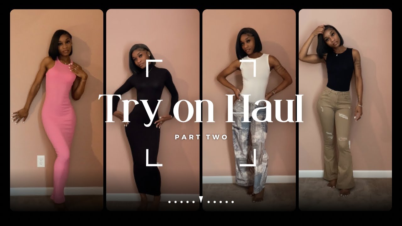 Another try on haul.. 🥰 - YouTube