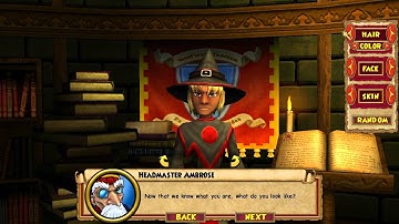 Wizard101 - Creating A Character / Wizard
