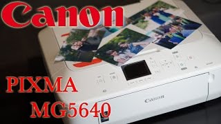 E*Обзор / Canon PIXMA MG5640 + тесты фото видео Струйное МФУ Canon PIXMA MG5640 White