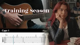 Training Season - Dua Lipa Fingerstyle Guitar