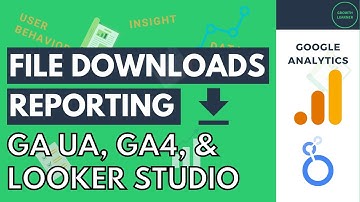 Finding Data for File Downloads from Your Website with Google Analytics (UA & GA4) & Looker Studio