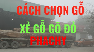 Cách chọn gỗ GÕ ĐỎ PACHY xẻ sập gỗ nguyên khối KHÔNG BỊ NỨT | gỗ pachy là gỗ gì Nguyễn Văn Cương