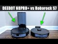 ECOVACS DEEBOT N8PRO+ vs Roborock S7 - Battle of the Robot Vacuums!