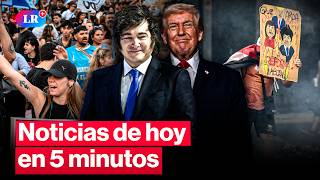 Reforma De Milei Que Facilita El Despido Avanza Entre Protestas Noticias De Hoy En