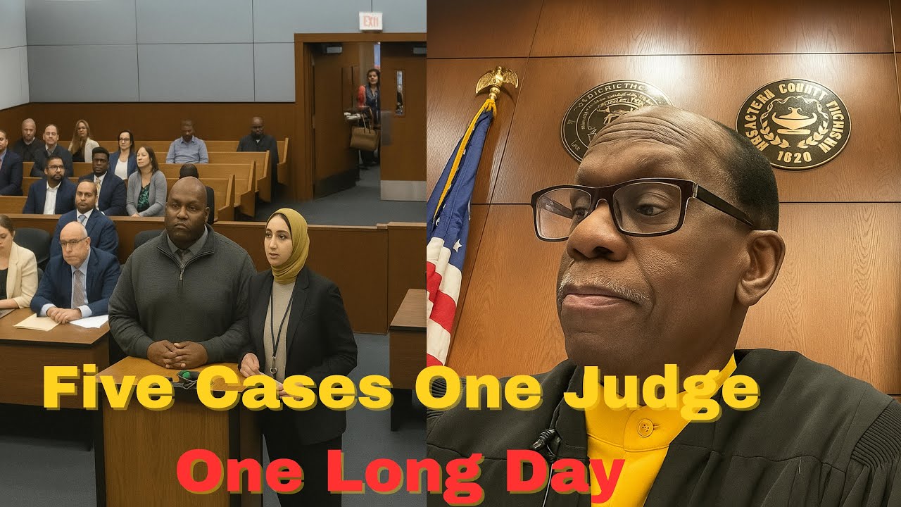Один день в суде: пять обвиняемых, один судья, бесконечные истории