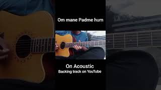 Om mane padme hum backing track on YouTube. #guitar #ommanipadmehum #buddhism #buddist #buddha