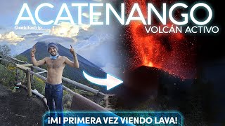 Mexicano en Guatemala: SUBÍ el famoso VOLCAN de "Acatenango" (capitulo 3) @sebitastrip