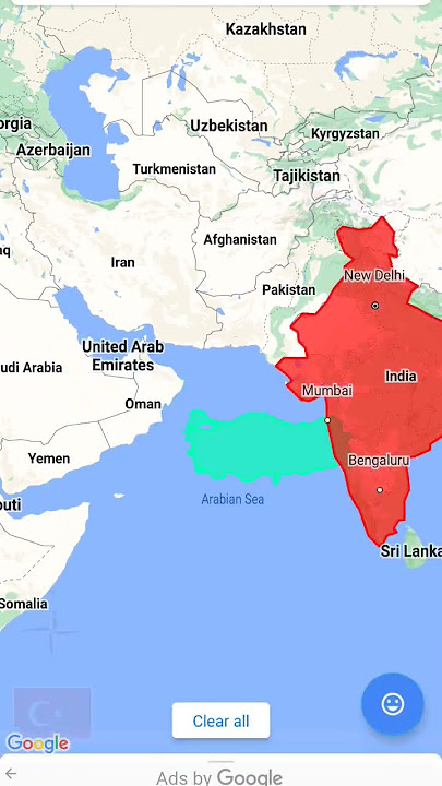 Turkey vs India size comparison #shorts #geography #map #india #mapping #comparison #turkey #usa