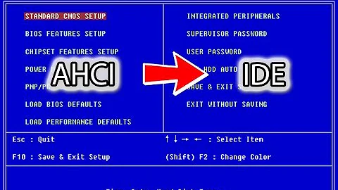 {Don't do this anymore.} How To: Switch SATA Mode from AHCI to IDE