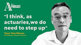"I think, as an actuary, as actuaries, we do need to step up"