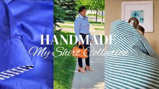 My Shirt Collection |  Handmade Garments