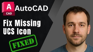 How to Fix UCS Icon Missing in AutoCAD (2025 Quick UI Fix)