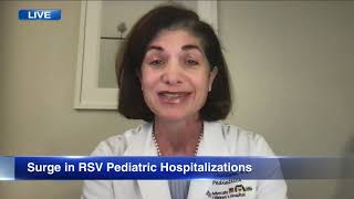 How contagious is RSV for children?