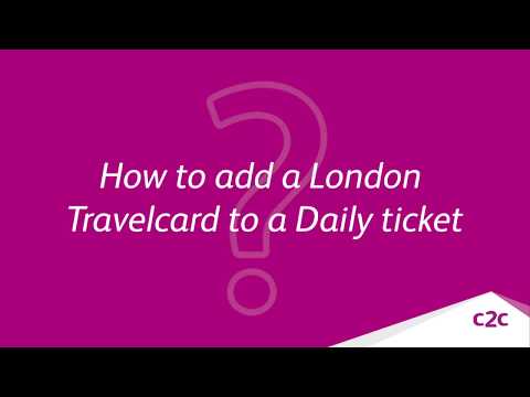 How to add a Travelcard to a Daily ticket