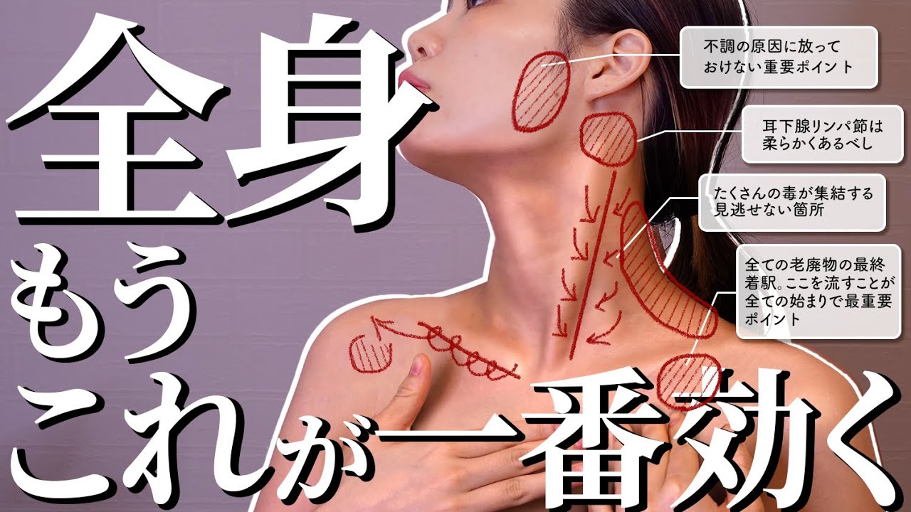 Fail-proof lymphatic drainage🔥] Are you doing it right? The