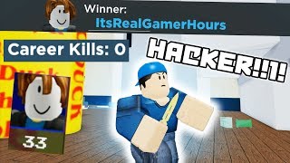 PWNING EVERYONE AS A RANK 0 | Arsenal ROBLOX