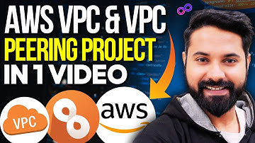 AWS VPC & VPC Peering Project for DevOps & Cloud Engineers (hindi)