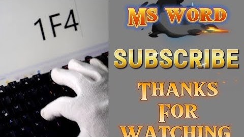 Ms Word symbol Emoji #keyboard #shortcut #asmr #pc #tricks #emoji #symbols #computer #asmrkeyboard