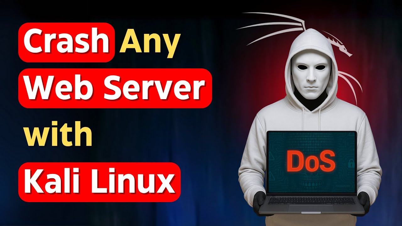 How to Crash Any Web Server using DoS Attacks in Kali Linux