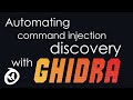 Auditing system calls for command injection vulnerabilities using Ghidra's PCode