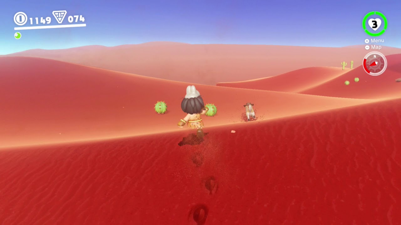 Sand Kingdom Power Moon 31 - Found in the Sand! Good Dog! - Super Mario  Odyssey Guide - IGN