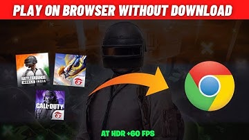 HOW TO PLAY BGMI/FREEFIRE ON BROWSER WITHOUT EMULATOR || PLAY FREEFIRE/BGMI WITHOUT EMULATOR