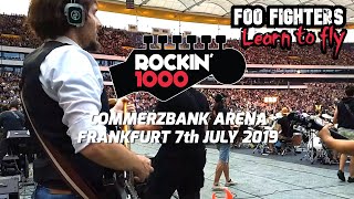 Learn To Fly - Foo Fighters - Rockin&#39;1000 - Frankfurt 2019 (Multicam + Good Sound)