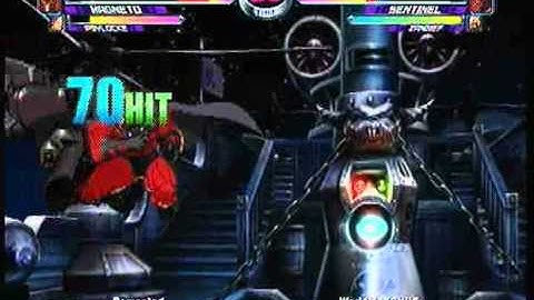 MvC2 Online (360): Brett ( ) vs WorldMatchue ( ) 37 .:6.24.11:.