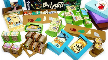 Bitoku Boardgame Upgrade Insert Inlay Organizer