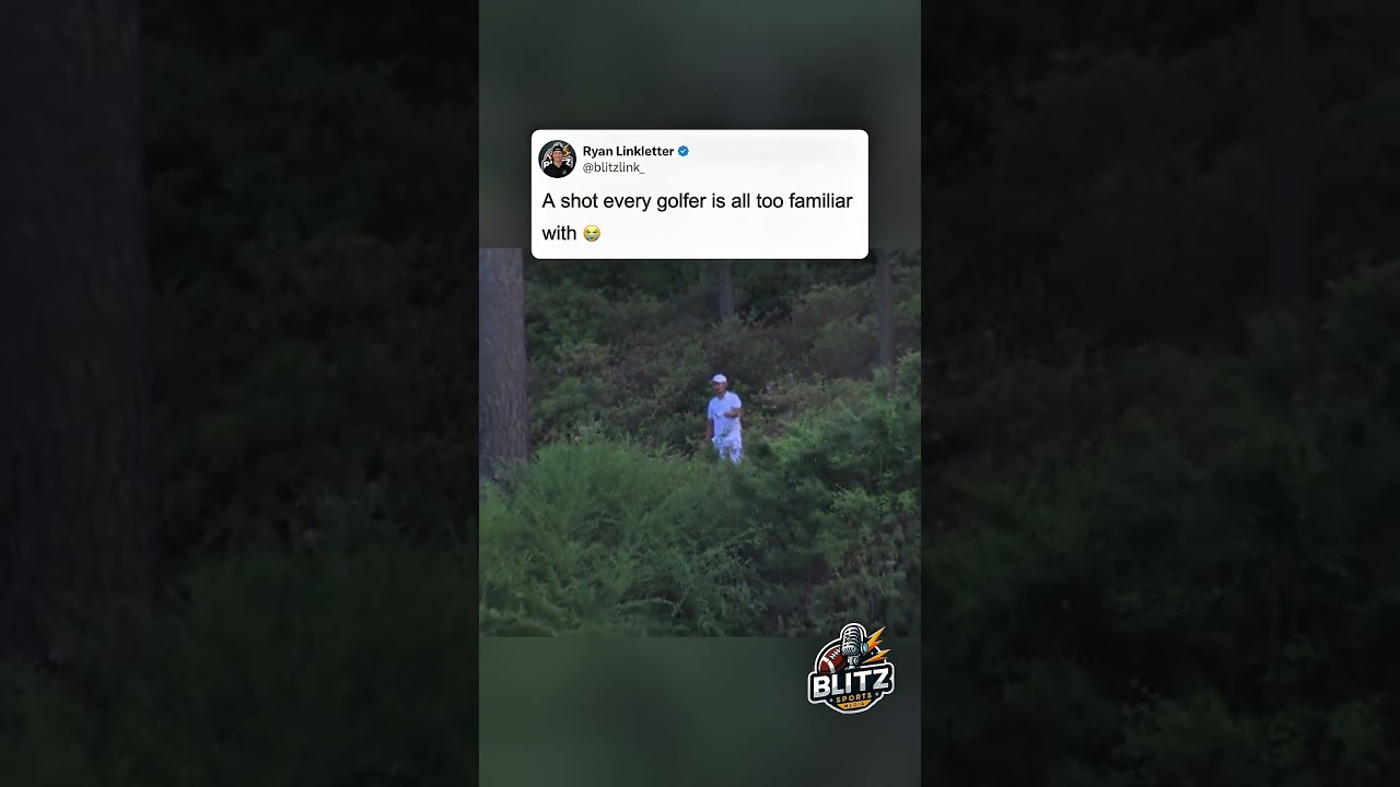 Play it where it lies 😭 #themasters #golf #masters