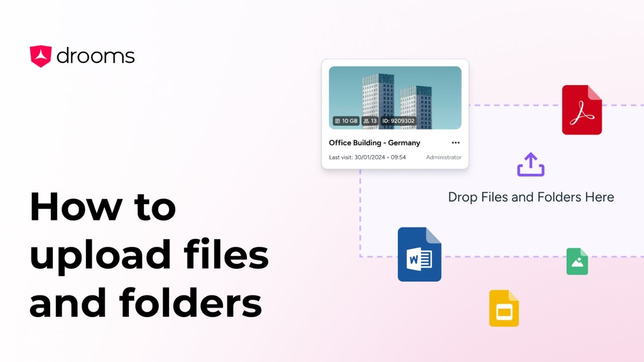 How to upload files and folders - YouTube
