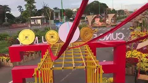 Nha Ristiano | Cận cảnh đường hoa xuân Quý Mão tuyệt đẹp có 1 không 2 tại Tp.Phan Thiết 2023