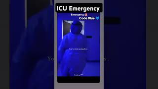 ICU Emergency || Code Blue In Hospital 💙 #codeblue #hospital 🩺👨‍⚕️