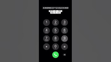Thumbnail of “Ode To Joy” song on iphone keypad “베토벤 9번 교향곡”