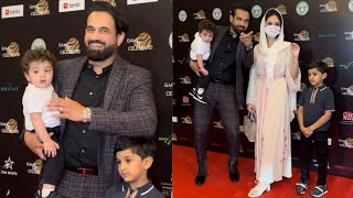 Indian Cricketer Irfan Pathan with Family attend Sania Mirza Retirement Dinner Party 😍💕📸