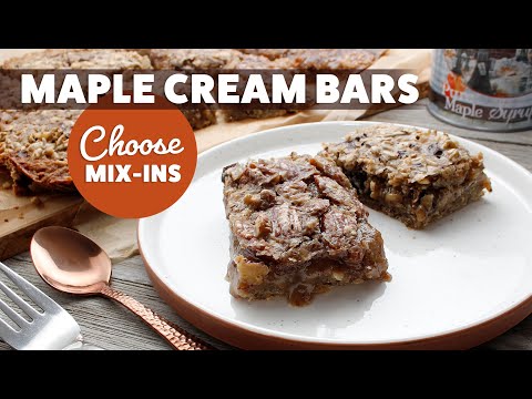 Sweet Treat Maple Cream Bars 🍁