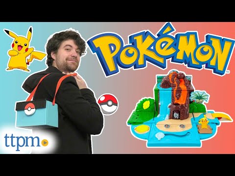 Pokémon Carry CASE Volcano PLAYSET : Toys & Games 