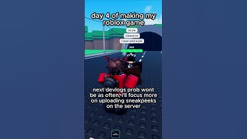 day 4 of making my roblox game -  #roblox #robloxdev #fyp