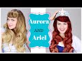 Disney's Ariel AND Aurora Hair tutorial