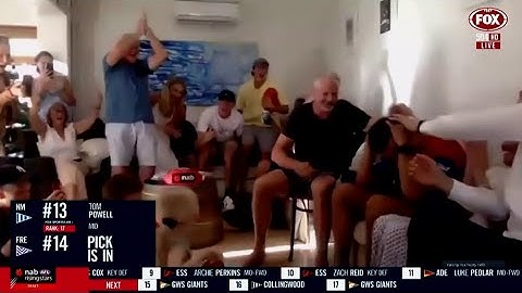 The moment Freo selected Heath Chapman