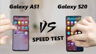 Samsung Galaxy A51 vs Samsung Galaxy S20 | Speed Test | Robber playing screenshot 5