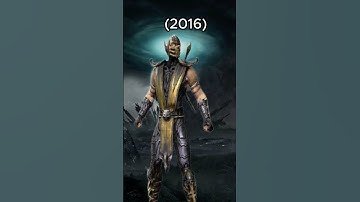 Mortal Kombat Scorpion Evolution (1998 - 2023) #shorts