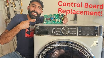 How To Replace The Control Board On A GE Front Load Washer!